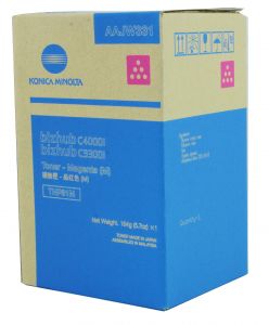Konica Minolta TNP81M (AAJW331) Magenta Toner Cartridge