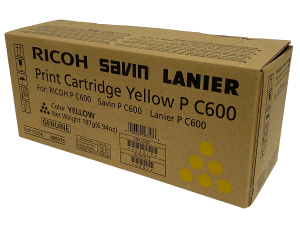 Ricoh P C600 Yellow Toner Cartridge 408313