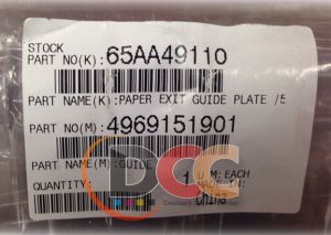 65AA49110 Paper Exit Guide Plate PRESS C6000 C7000