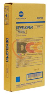 DV610C Cyan Developer for Bizhub PRESS C6000 C7000 C70HC