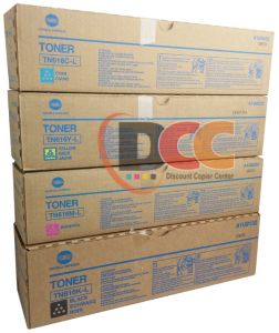A1U9132/A1U9232/A1U9332/A1U9432 CYMK Toner Cartridge Set Genuine for Bizhub PRO C6000L