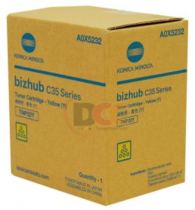 Konica Minolta TNP22Y (A0X5232) Yellow Toner Cartridge