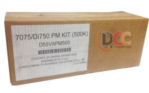 D55VAPM500 Konica Minolta DI750 7075 PM Kit 500K