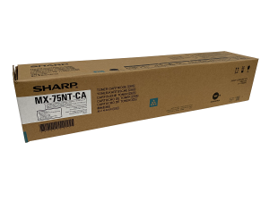 Sharp Cyan High Yield Toner Cartridge MX-75NTCA