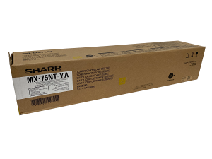 Sharp Yellow High Yield Toner Cartridge MX-75NTYA