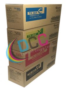 TK869CYMK Toner Cartridges Set