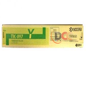 TK-897Y Yellow Toner Cartridge 1T02K0AUS0