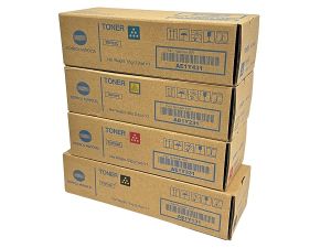 Konica Minolta TNP93 Toner Cartridges Set