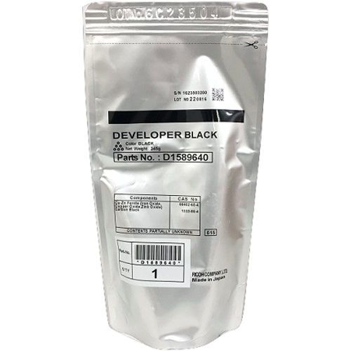 Ricoh D158-9640 Black Developer D1589640